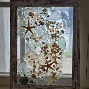 Sea Art -Glass Art - Ocean Art Handcrafted